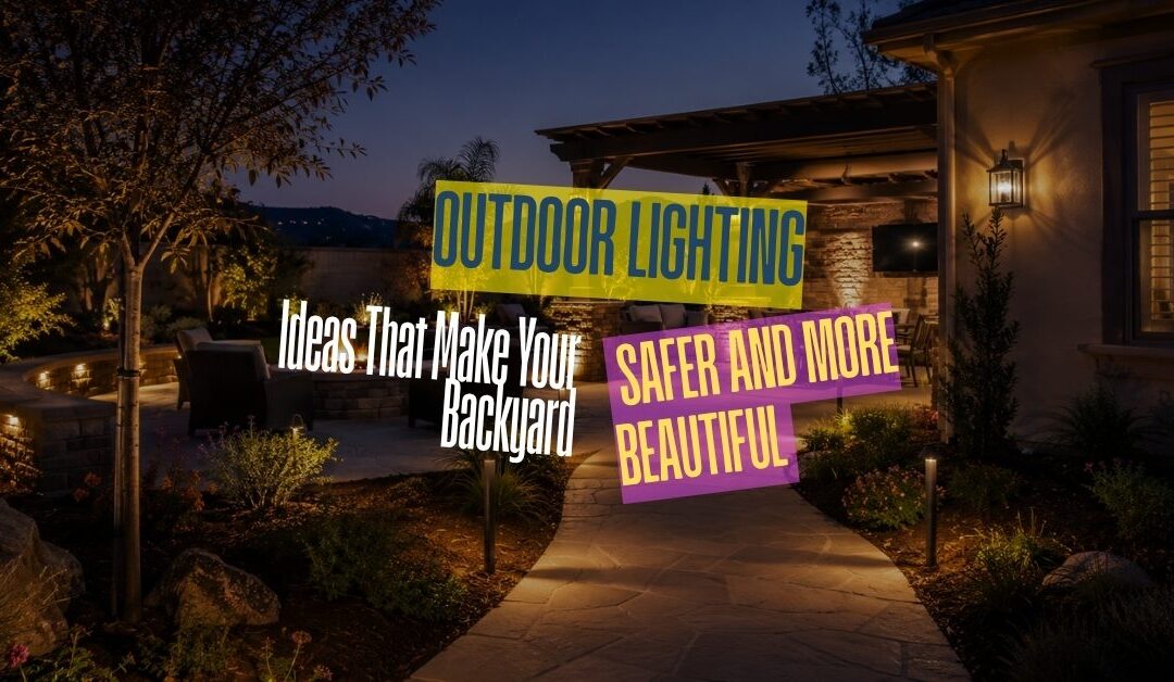Outdoor Lighting Ideas That Make Your Backyard Safer and More Beautiful